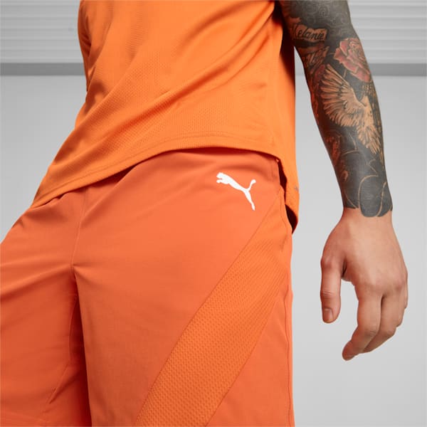 Shorts de entrenamiento elásticos Fit 7" para hombre, Chili Powder, extralarge